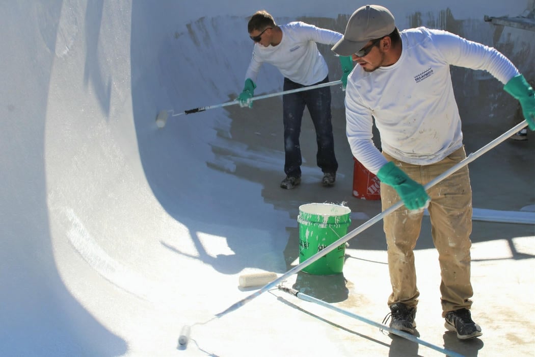 Rib-rolling reinforced INTER-GLASS layer to ensure saturation and remove air bubbles
