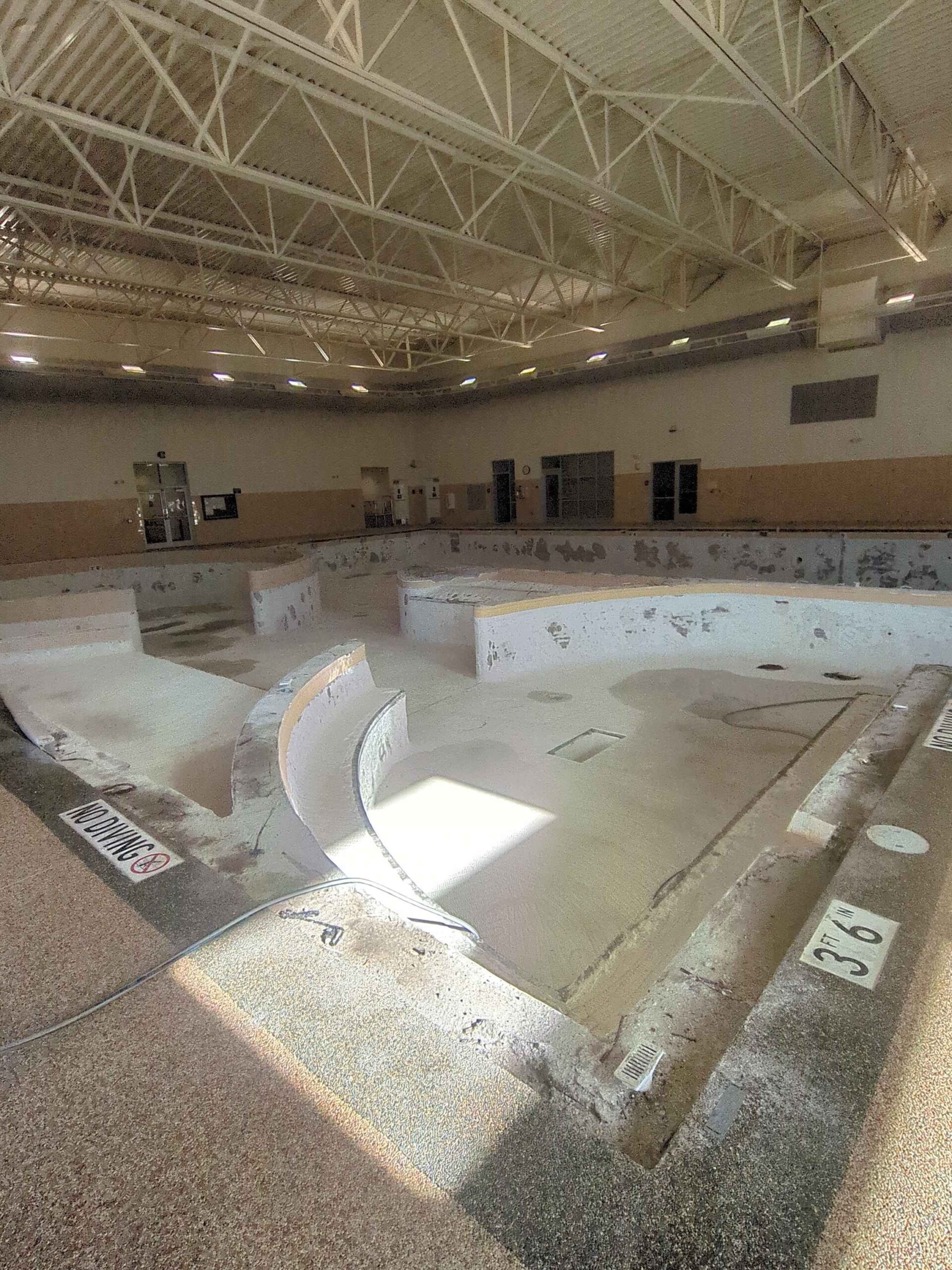 After Hydroblasting & Coping Demo