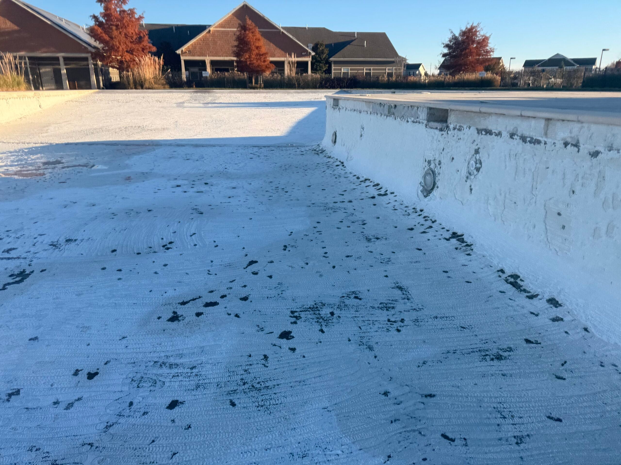 Hydroblasted Surface after a Full Removal